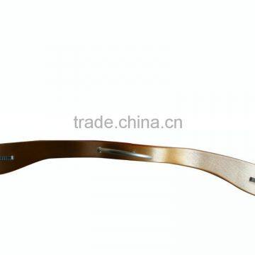 HH Brand New Fashion Trend Wooden Hanger With Anti Slip Sticker, Laminated Dress Hanger Hot Sale Hanger photo-2