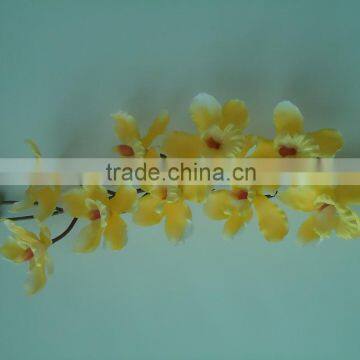 silk orchid fabric orchid