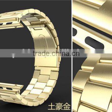 New products for apple watch stainless steel band metal band/strap with connector 38mm and 42mm