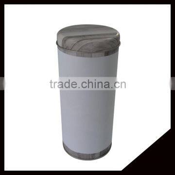 Wholesale Food Grade Round Metal Tea Tin Box For Office/Home With High Quality