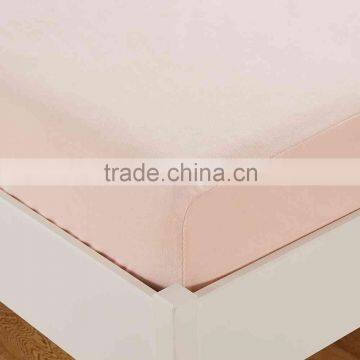 100% Cotton Queen Size Elastic Waterproof Bed Terry Fitted Sheet photo-3