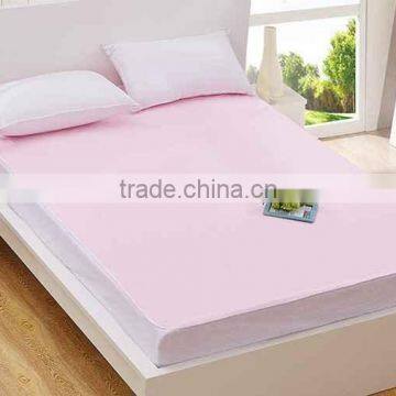 Waterproof Pink Cotton Terry Fancy Fitted Hospital Bed Mattress Sheets