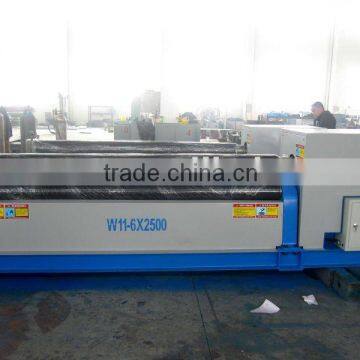 W11-6*3000 mechanical 3-roller rolling machine/bending machine