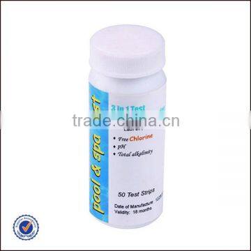 3 Way Test Strips For Water Testing