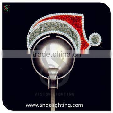 2016 new pole motif light street decoration light