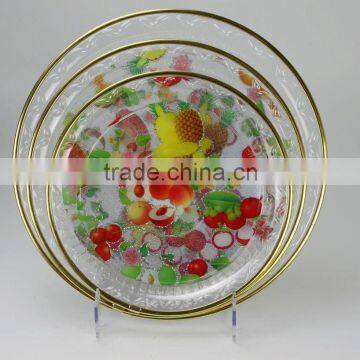 plastic transparent tray