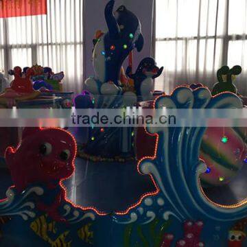 Outdoor Electronic Amusement Park Ocean Singer Rides Children Games photo-5