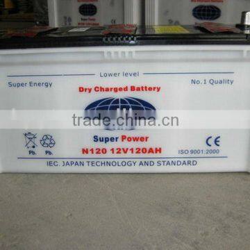 truck battery (12V120AH)