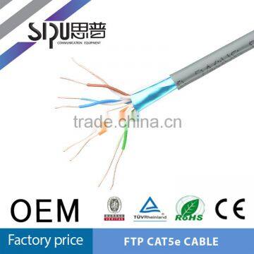 SIPU hot sale ftp cat5e lan cable 4pr 24awg best price cat5 ftp network cable