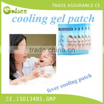 cooling gel sheets, High quality original factory crystal fever cooling patch