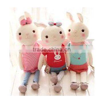 Fashion design lovely rabit plush toy