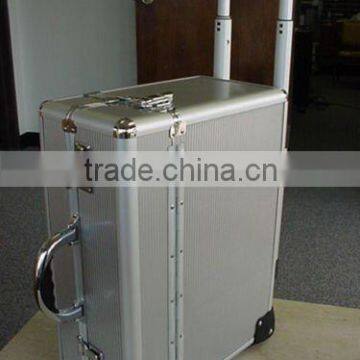 ROLLING ALUMINUM CATALOG SAMPLE CASE BRIEFCASE