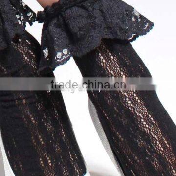 Taiwan Factory Floral Mesh Lace Top Ankle Socks