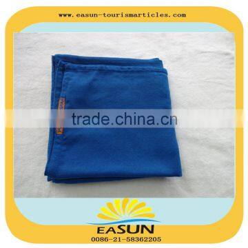 Cheap Disposable Blanket 100% Flame Retardant Fleece Airline Blanket