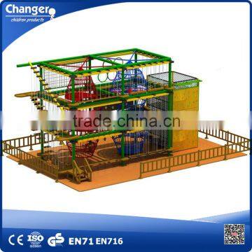jungle adventure plays large indoor multi ropes course
