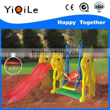 Cheap indoor swing slide happy children's plastic swing small plastic swing for children