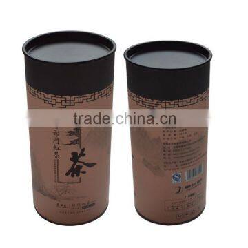 Customized Brown Paper Tube Manufacturer for Tea Caddy Tea Canister