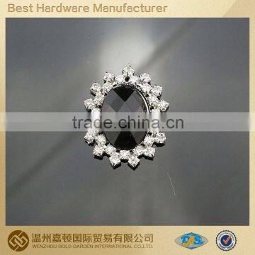 high quality red rhinestone pearl brooch in bulk