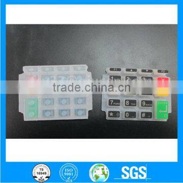 custom computer keys standard car remote control silicone rubber keypad access control keypad