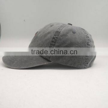 Vintage Pigment Washed Unstructured Baseball Cap Hat photo-3
