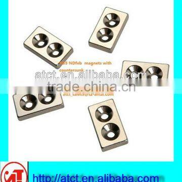 Countersunk Bonded Sintered Ndfeb Magnet Manufacturer