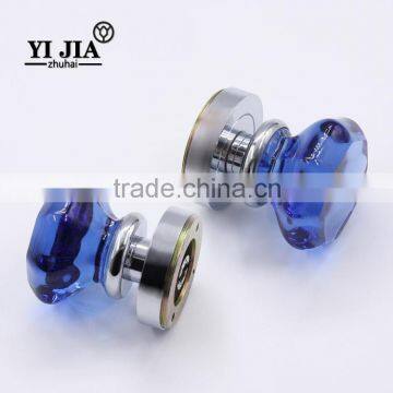 Outdoor Furniture Handle Chrome Crystal Glass Door Knob