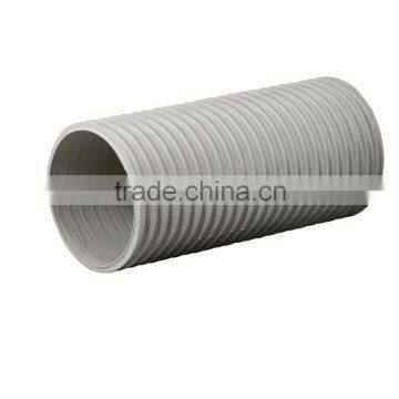 White UPVC reinforced drainage tube