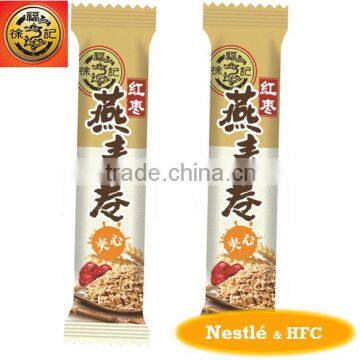 HFC 2670 bulk grain snack, Oat rolls with red Jujube flavor