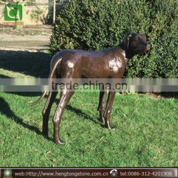 Innovative Gift bronze great dane dog statue