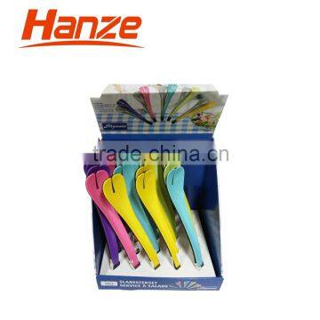 Colorful Plastic Salad Tongs For Kitchen food serving