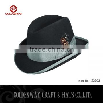 Custom wool felt hat blank wholesale