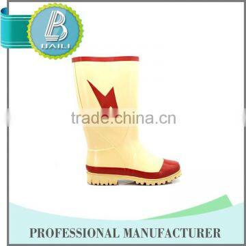Baili direct factory high quality rubber soft insulation sole safety boots