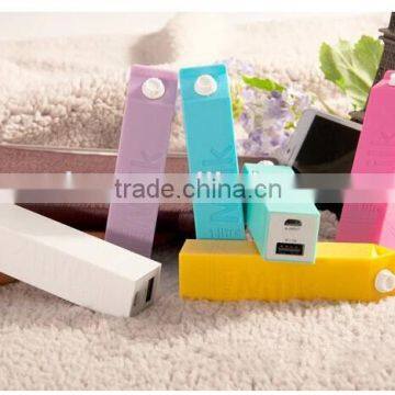 Universal milk bottle shape power bank for smartphone promotion purpose