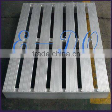 Euro heavy duty Industrial steel flat pallets manufacturer