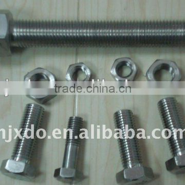 724L /316Lmod/1.4435 stainless steel hex bolt and nut alibaba