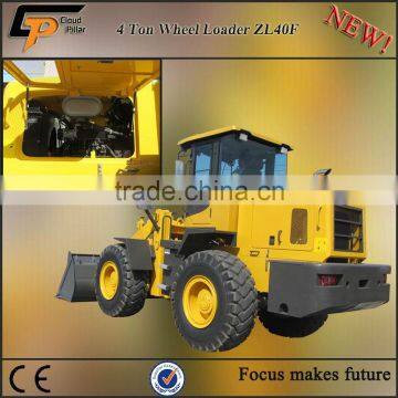 china wheel loaders 4tons construction machinery C.U.M.M.I.N.S brand engine