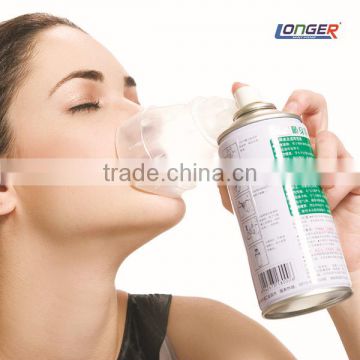 medical portable oxygen bottle with mask