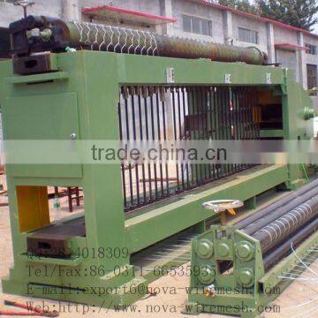 2015 newest hexagonal gabion mesh machine