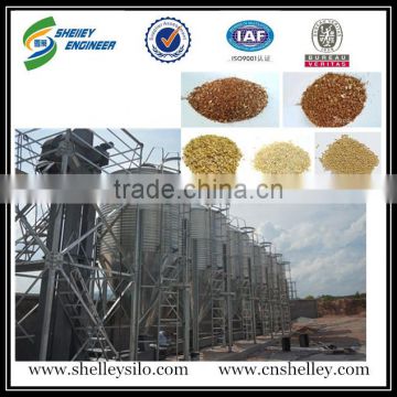 Small farm feed galvanized steel silo price