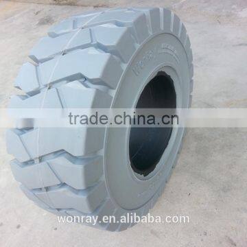 Chinese Low Price Non Marking Solid Tires Brand Yantai WonRay 8.25-15 photo-2