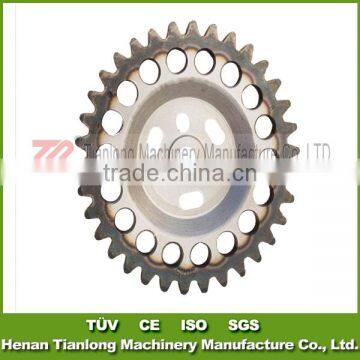 C45 Steel 34 Teeth S706 3538854 Roller Timing Gear/Sprocket/Kettenrad/Pinon/Pignon/Roda Dentada Wheel with 12.7mm Pitch 34 Teeth