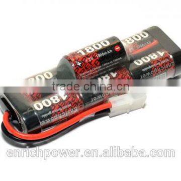 ni-mh battery pack 8.4V 1800mAh 10C for RC car model