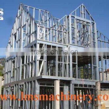 Full automatic light gauge steel frame system cold forming machine