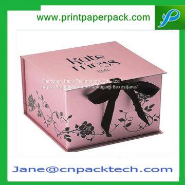 Custom Printing Boxes Ribbon Paper Gift Packaging Box Colorful Packing Boxes