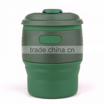BPA Free FDA Approved Collapsible Silicone Coffee Cup photo-6