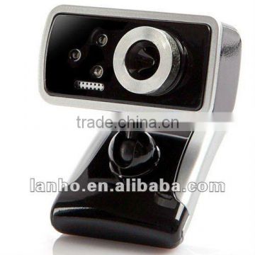 USB 2.0 30M 3 LED PC Camera HD Webcam Camera Web Cam with MIC for Computer PC Laptop