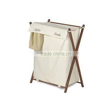 Wooden Cotton Laundry Basket Liner photo-3