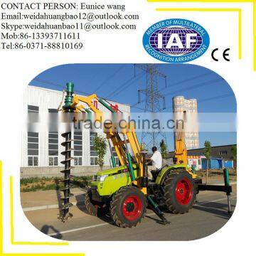 Hydraulic Earth Drilling Machine bored piling equipment hydraulic post hole digger