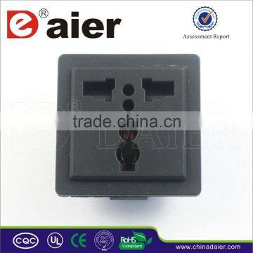 AC-011 three screw terminal electrical outlet multiple socket