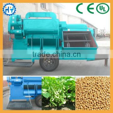 Large capacity tractor sorghum soybean thresher